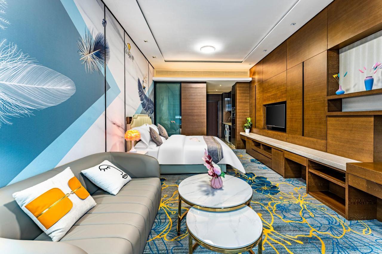 Qingman Apartment Guangzhou Zhujiang New Town East Railway Station Branch Buitenkant foto
