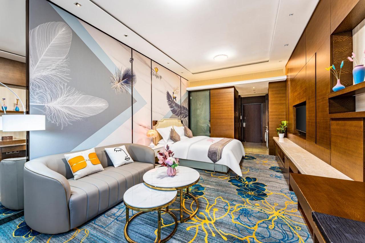Qingman Apartment Guangzhou Zhujiang New Town East Railway Station Branch Buitenkant foto