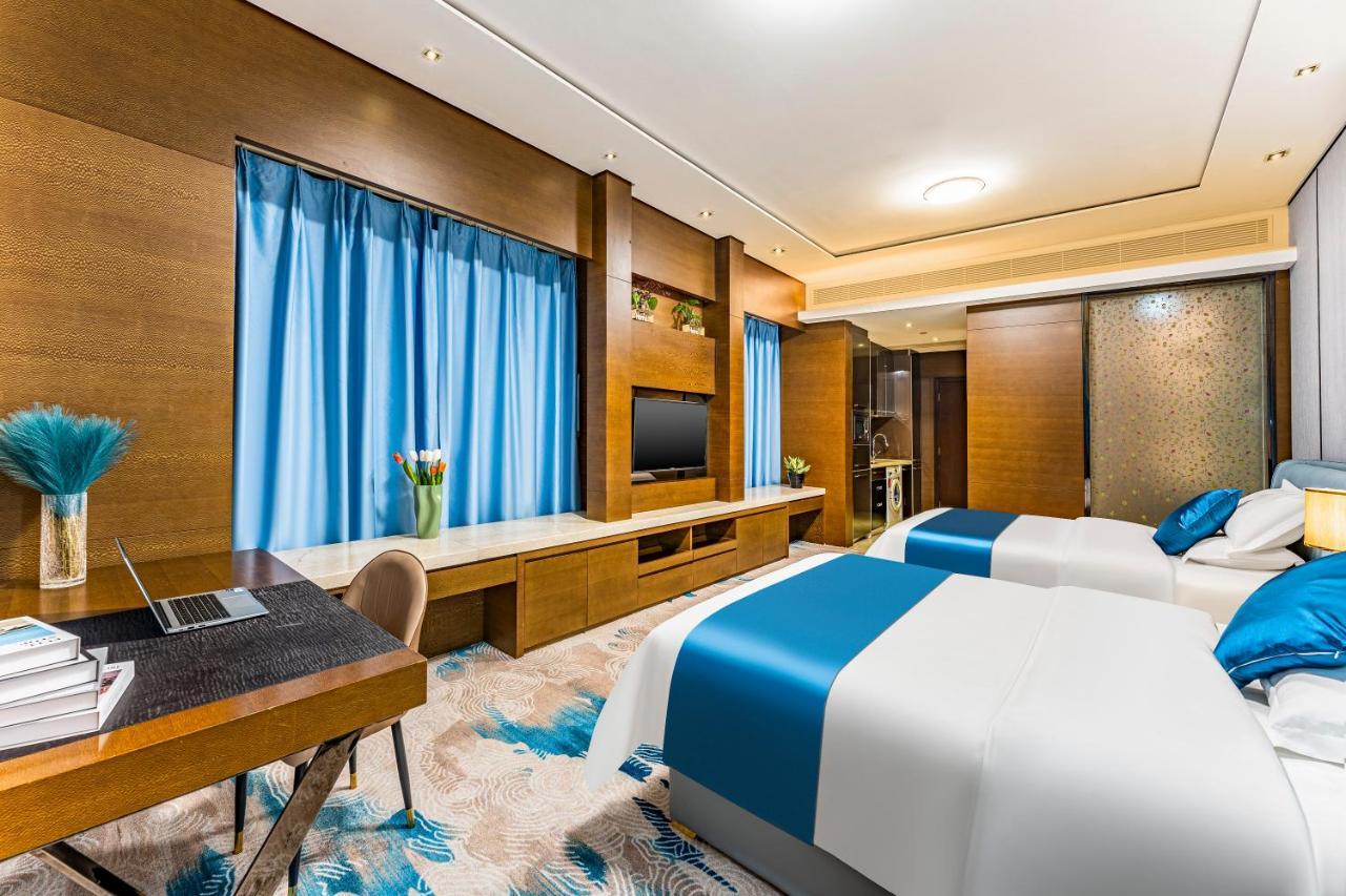 Qingman Apartment Guangzhou Zhujiang New Town East Railway Station Branch Buitenkant foto