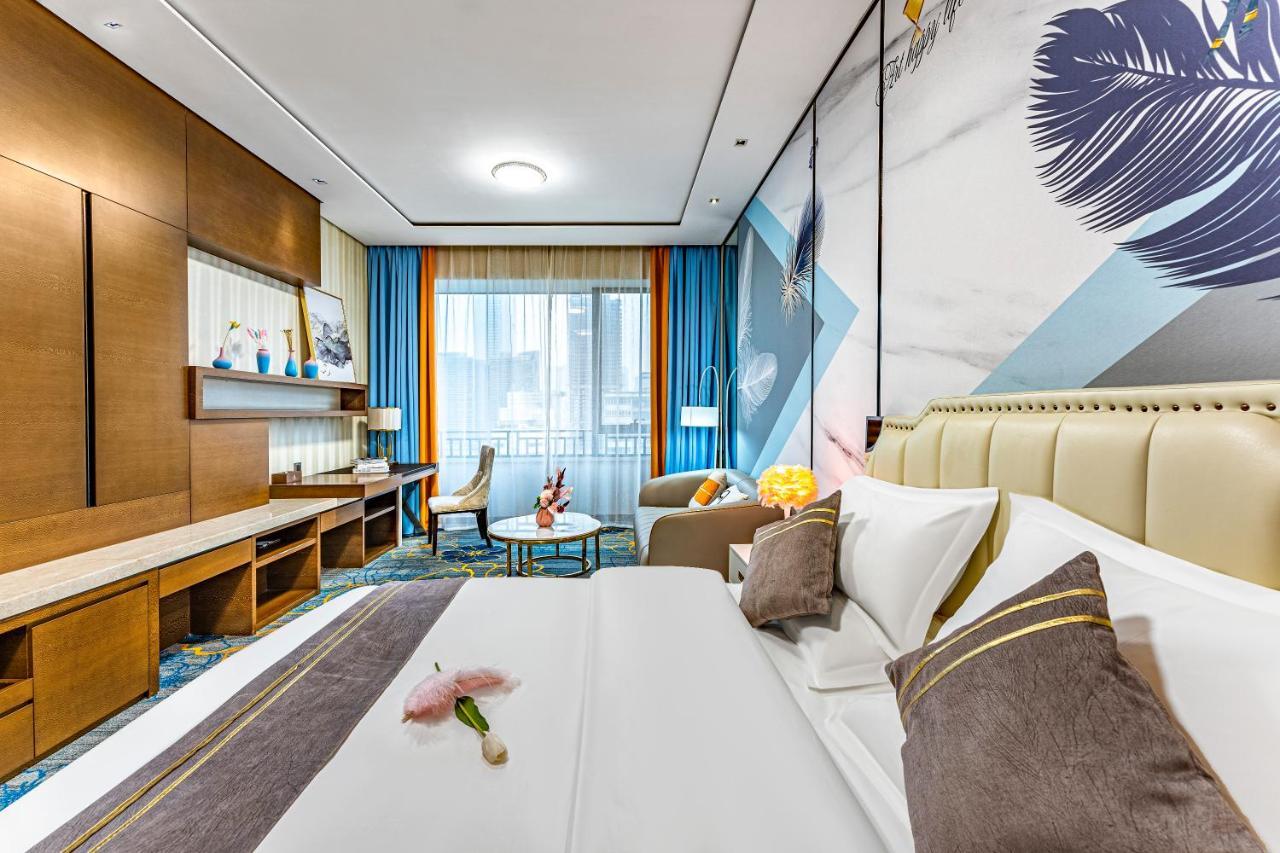 Qingman Apartment Guangzhou Zhujiang New Town East Railway Station Branch Buitenkant foto