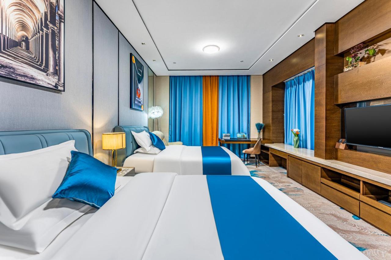 Qingman Apartment Guangzhou Zhujiang New Town East Railway Station Branch Buitenkant foto