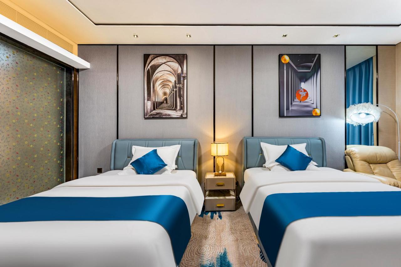 Qingman Apartment Guangzhou Zhujiang New Town East Railway Station Branch Buitenkant foto