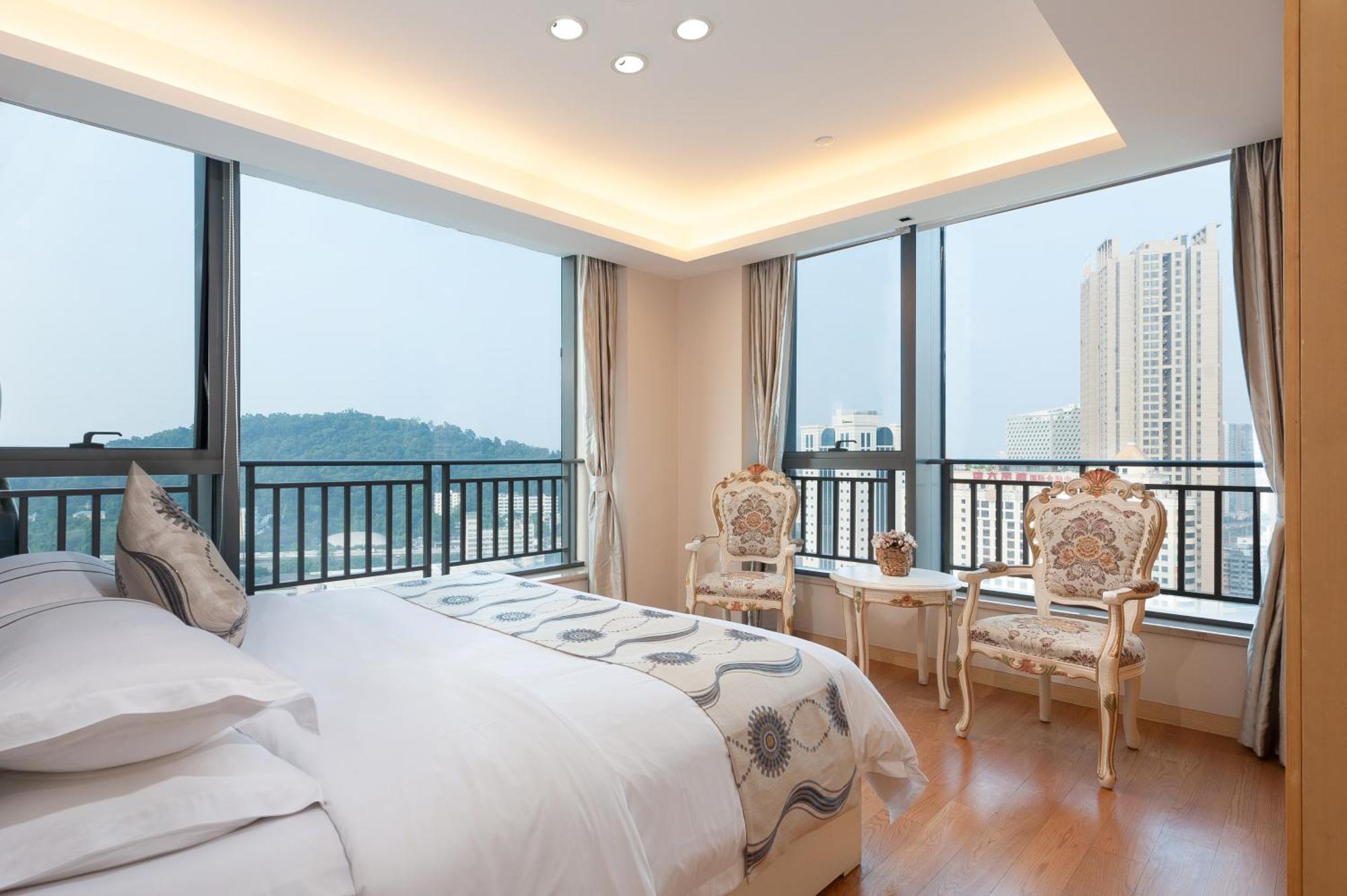 Qingman Apartment Guangzhou Zhujiang New Town East Railway Station Branch Buitenkant foto